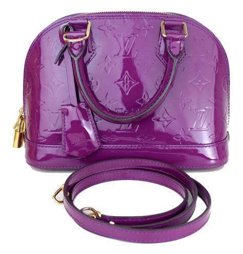 louis vuitton bag purple